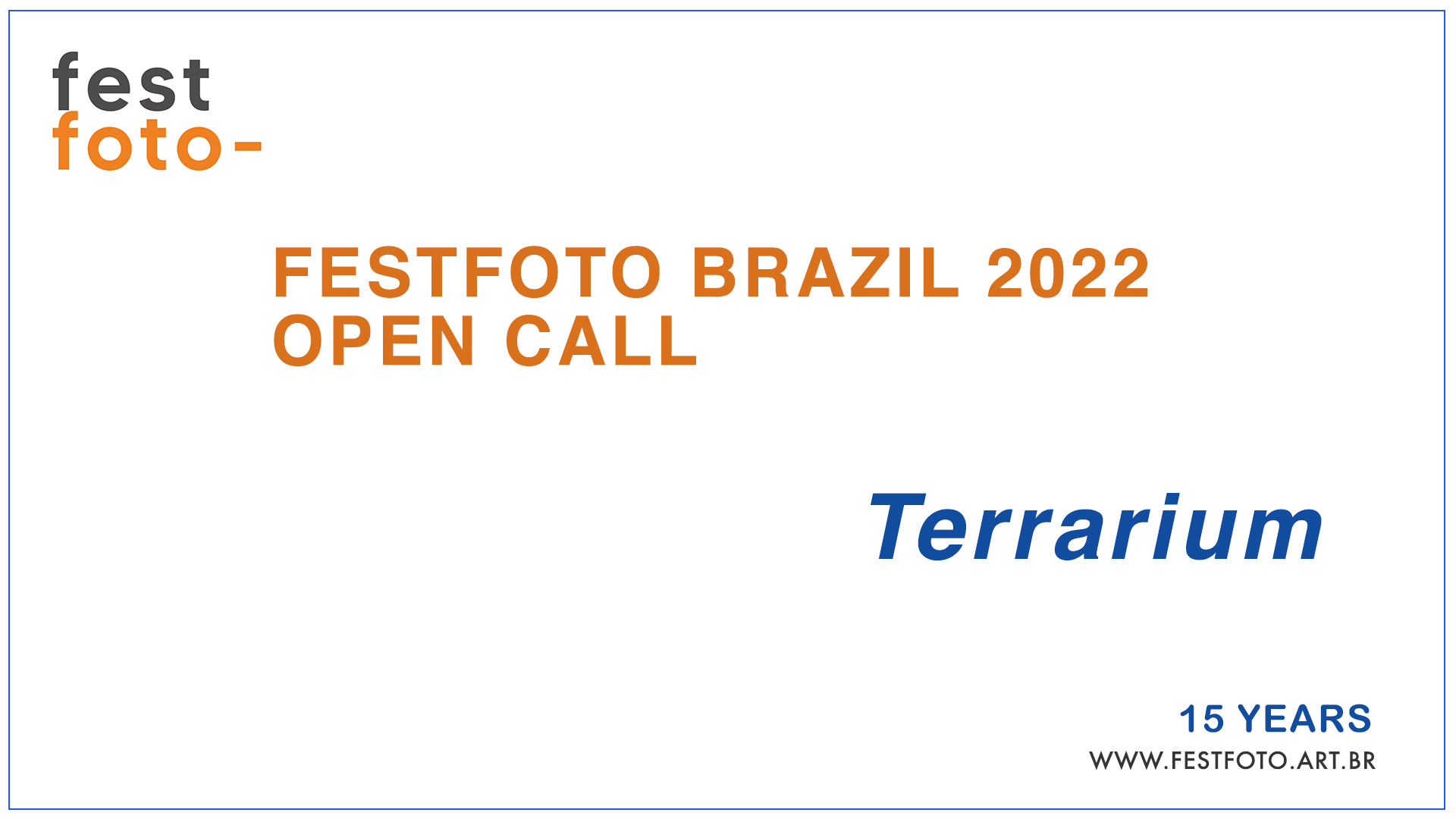 FestFoto Brazil 2022 Open Call